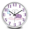 top grade 100% waterproof 12 numbers mouse shape wall clock