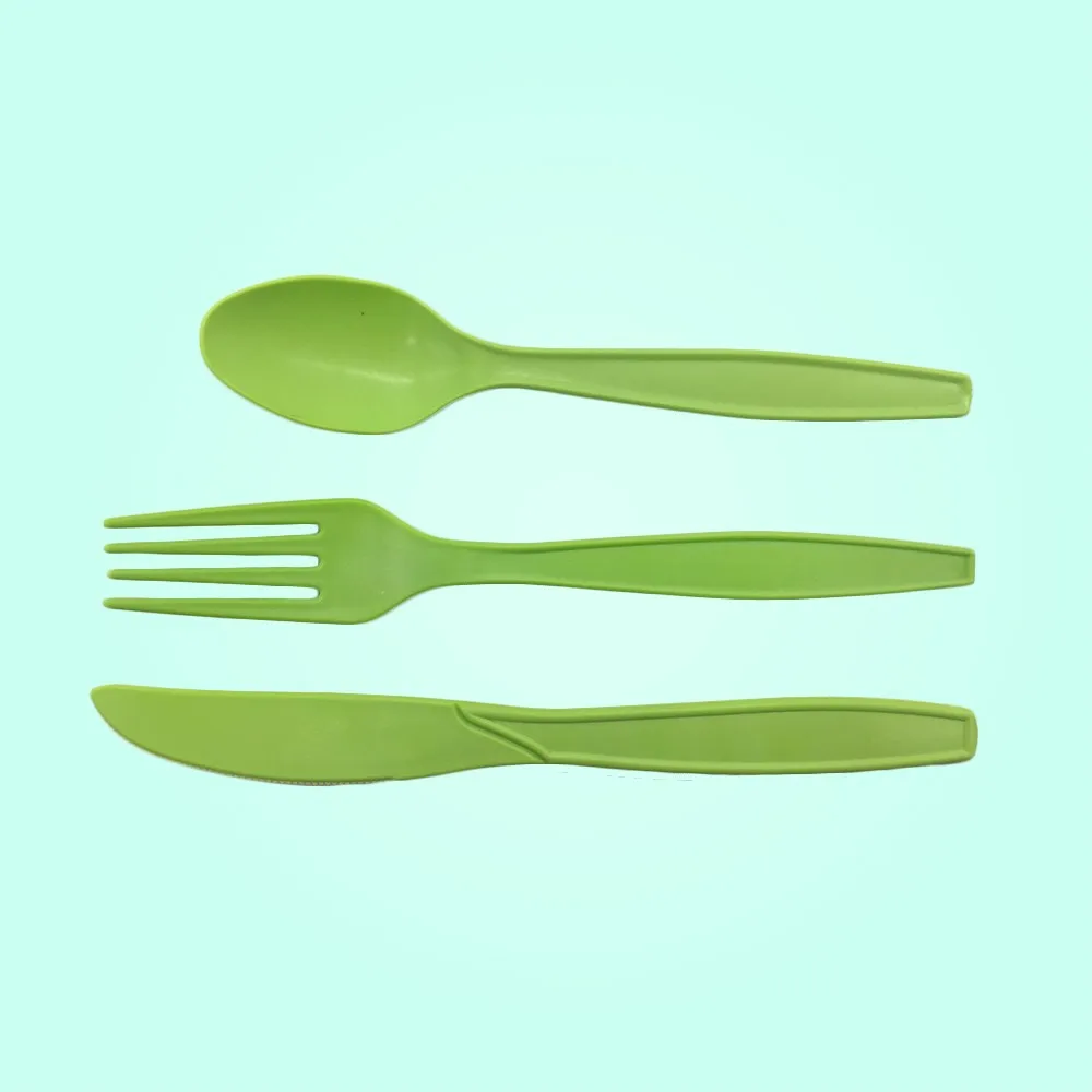 Biodegradable Compostable Disposable Cornstarch Utensils Flatware