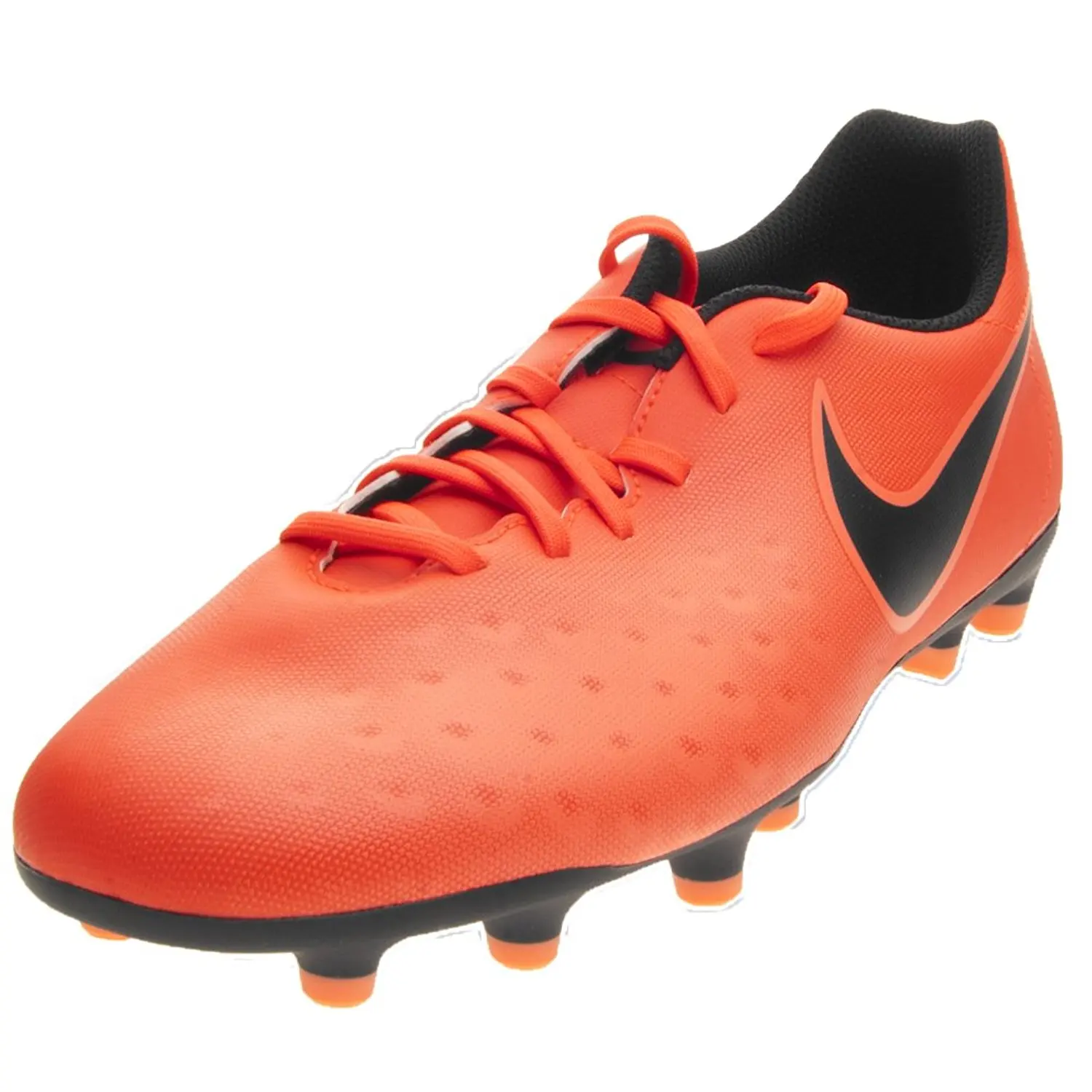 orange football cleats