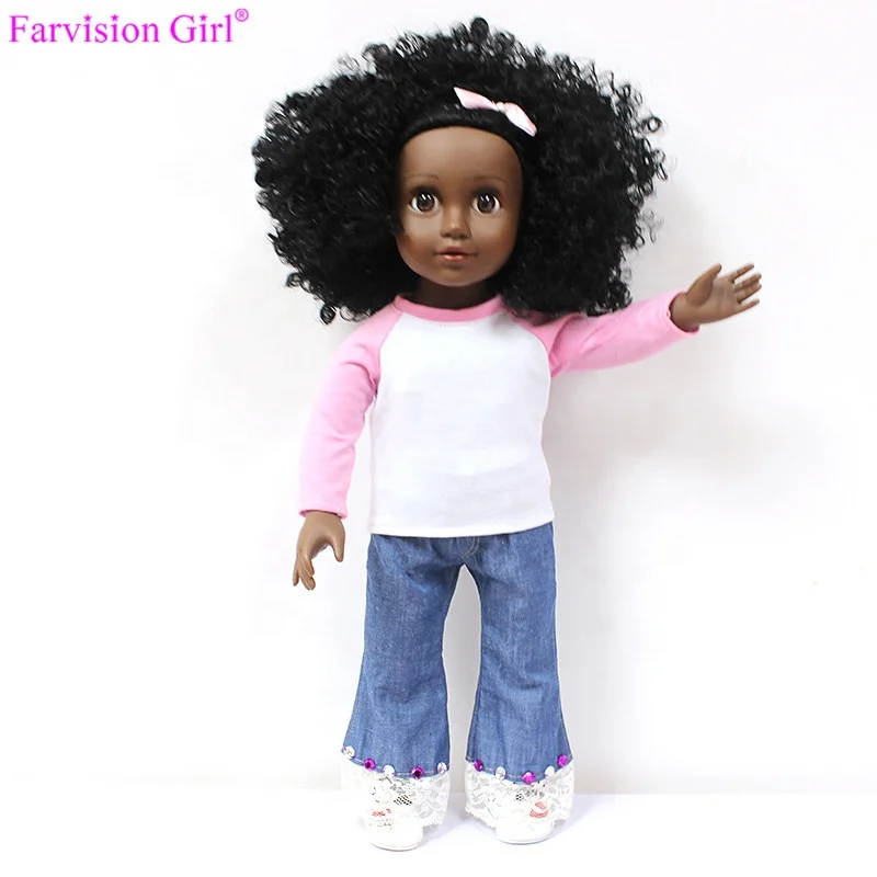 Black Skinny Doll Full Vinyl 18 Inch Naked Vinyl Craft Dolls - Buy ...