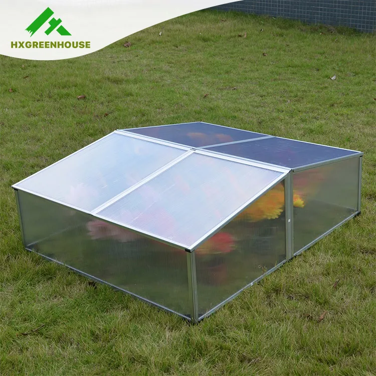 Wonderful Aluminium Polycarbonate Cold Frame Green House Kits