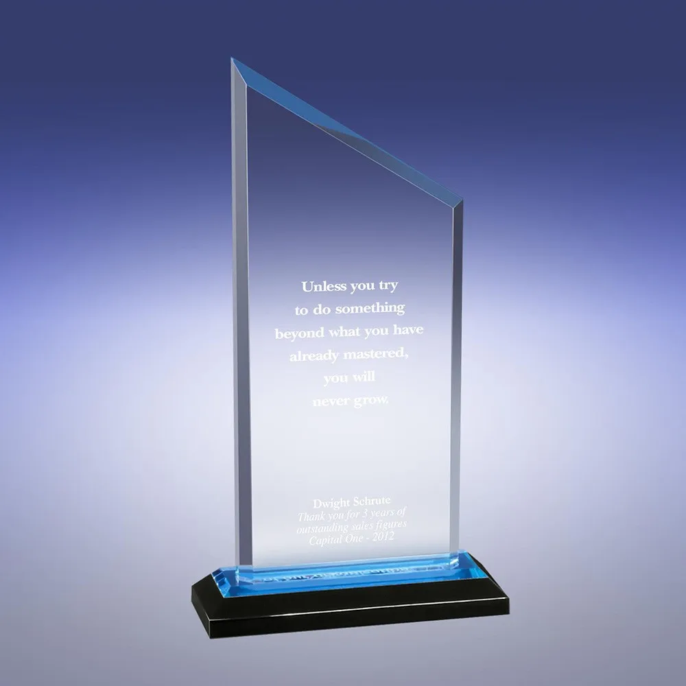 Acrylic Tombstone,Laser Engraving Economy Awards Lucite Tombstone - Buy ...