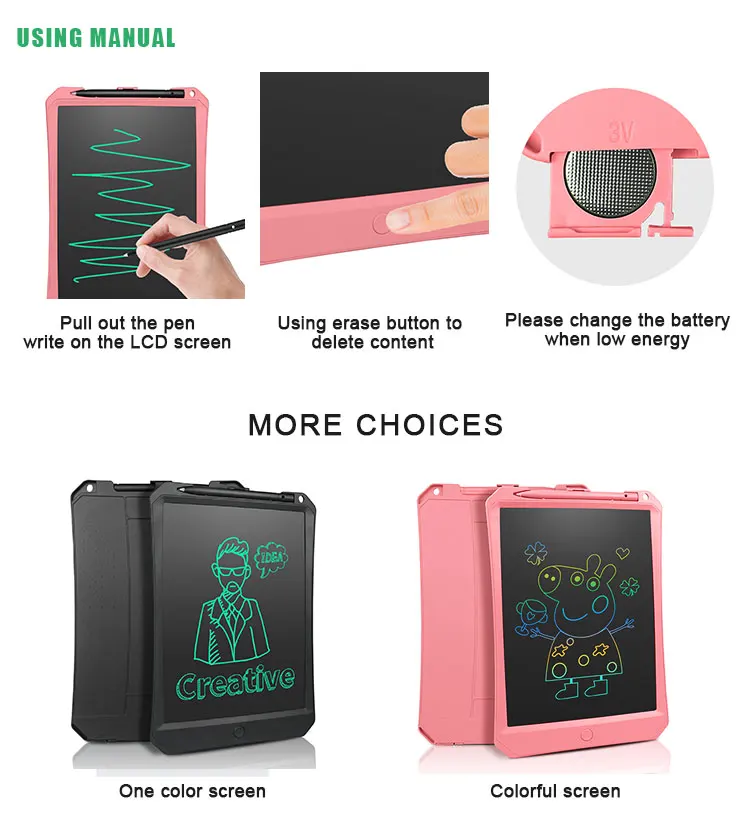 Newyes Original 10.5 Inch Electronic Paperless Erasable Graphic Lcd Writing Drawing Tablet