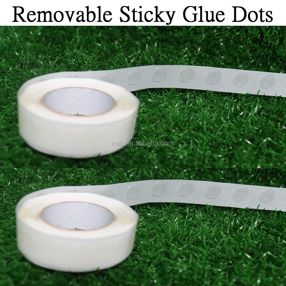 5rolls Balloon Adhesive Dots Double-Sided Sticky Round Glue Point
