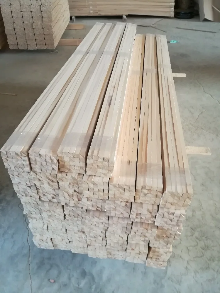 Paulownia Wood Chamfer Strips /triangle Wood Strips/construction Timber ...