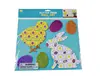 kids easter eggs rabbit eva glitter foam sheet wall stickers