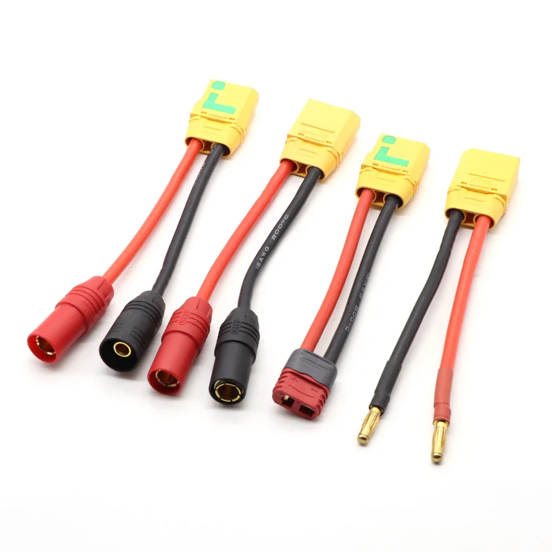 
Amass XT60 XT90 XT150 to AS150 Connector Tamiya JST Conversion Plug Charger Adapter Cable Wire For RC Lipo Battery 