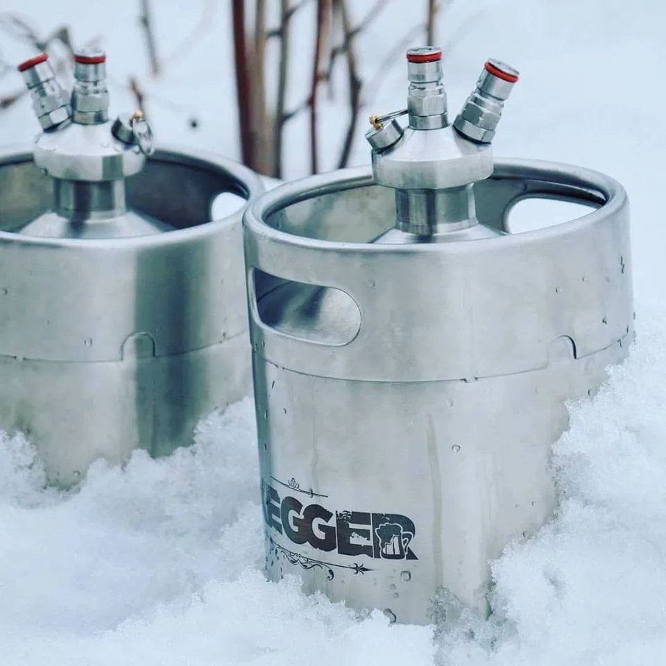 Food Grade High Quality Stainless Steal Mini 2 Liter Keg Cup Beer