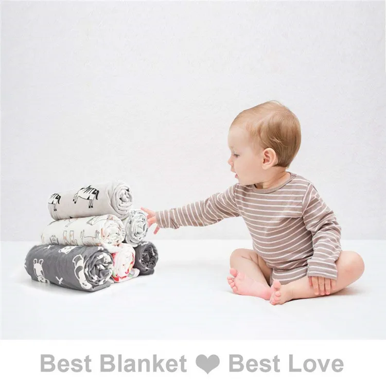 100% polyester double layer super soft fleece baby blanket