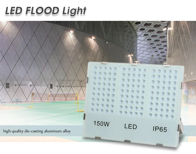 High quality outdoor ip65 waterproof portable 150watt led flood light