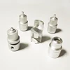 CNC machining aluminum turned components custom made connector