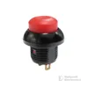 Sub-Miniature Pushbutton Switch LED IP67 With Wire 12mm push button switch