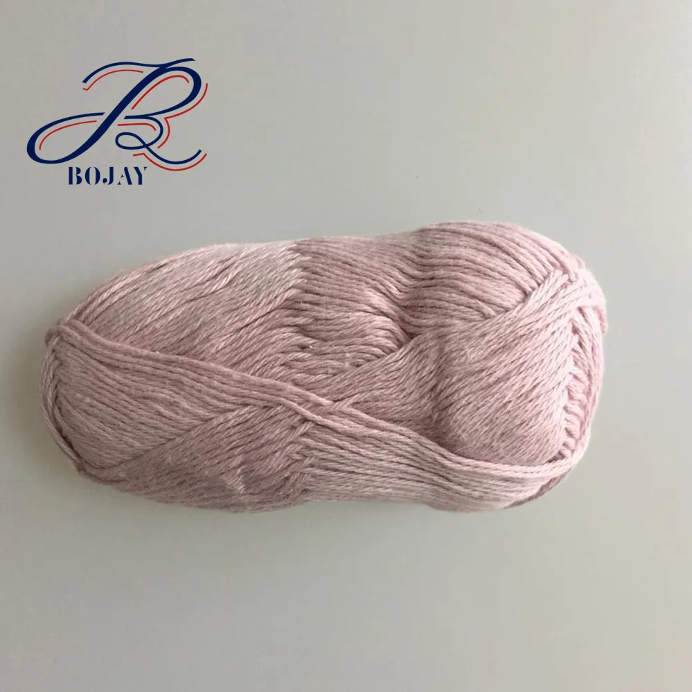 Super Fine 100% Organic Cotton Dyed Yarn For Crochet And Hand Knitting ...