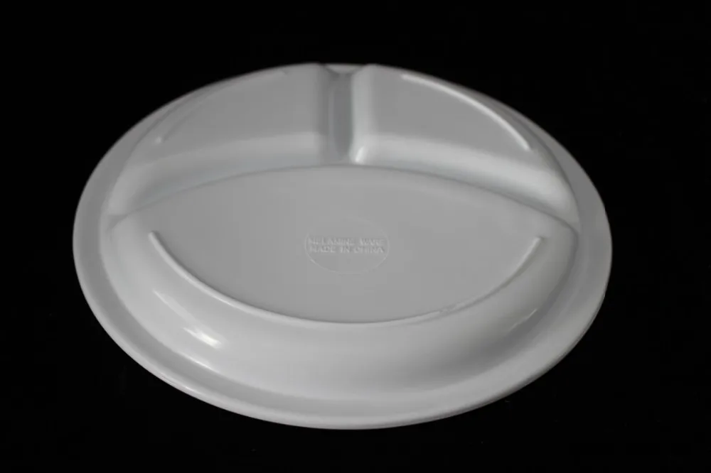 8.2inch melamine kid's meal plate