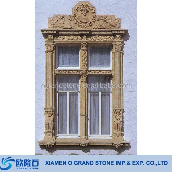 French Decorative Window Frames Natural Granite Stone Frame French Decorative Window Frames Natural Granite Stone Frame