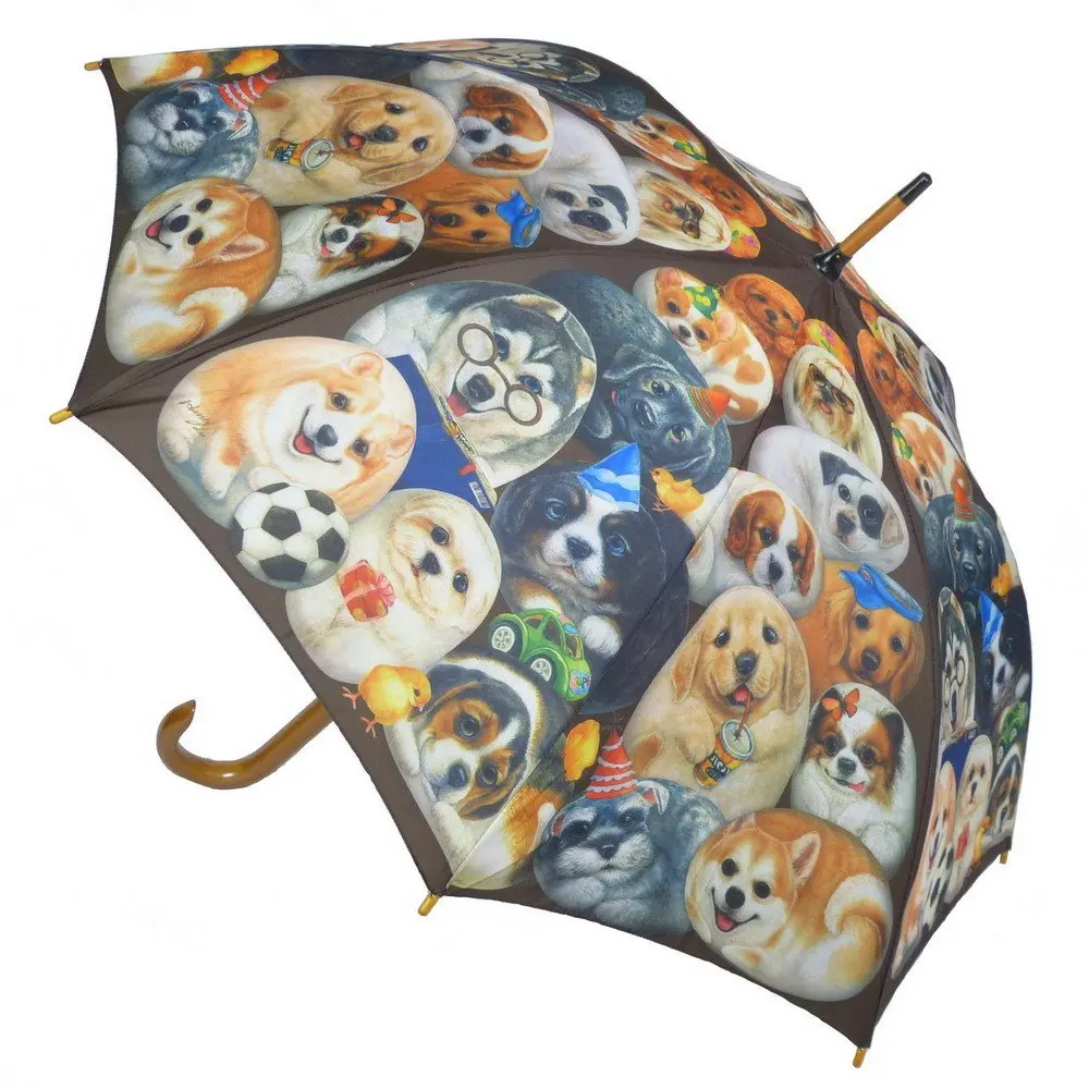 umbrella with dogs on it