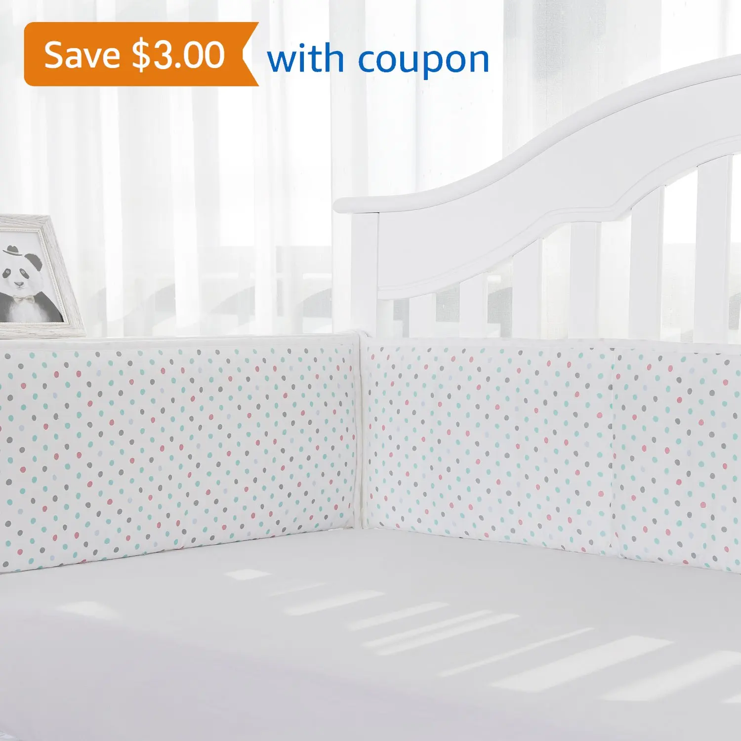 tall crib bumper pads