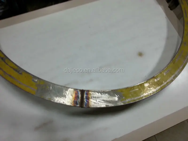 Gasket flash butt welding machine