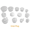 Different style leakproof plastic inner plug