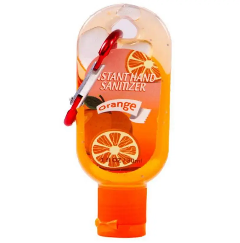 
Promotion mini pocket waterless 1oz 30 ml hand sanitizer with clip for backpack 