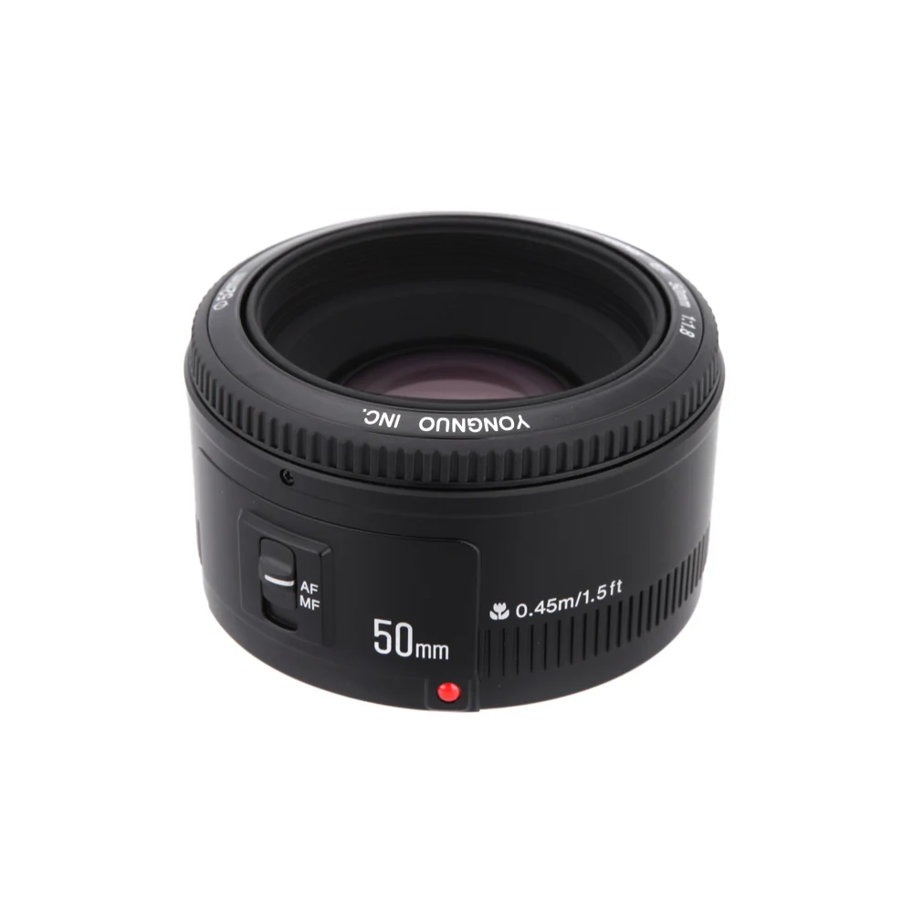 yongnuo f1.8 YN EF 50mm F/1.8 Lens Large Aperture Auto Focus Lente for Canon EOS