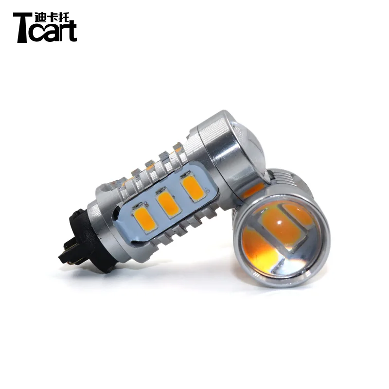 Tcart special socket pw24w 5730 15smd 7.5w white red pink yellow blue high quality led fog light