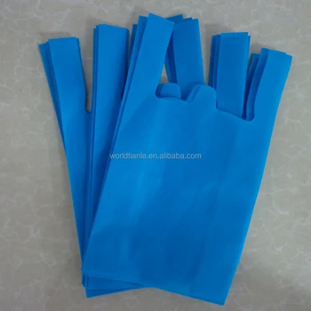 Blue Non Woven Pp Bag T Shirt Plastic Price Blue Non Woven Pp Bag T Shirt Plastic Price