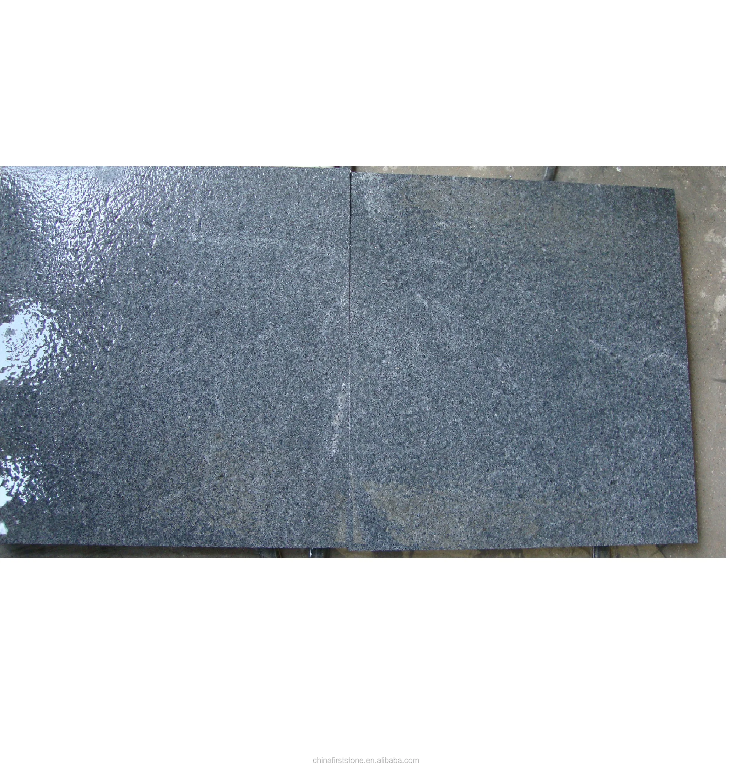 Hotel Outdoor Floor Flamed Tiles Design G654 Gray Granite