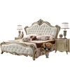 Factory Custom King Size Furniture Bed Classical Luxury Antique Bedroom Sets