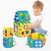 Funny Christmas Gift Assembling Diy Baby Cube Kids Educational Learning Toys