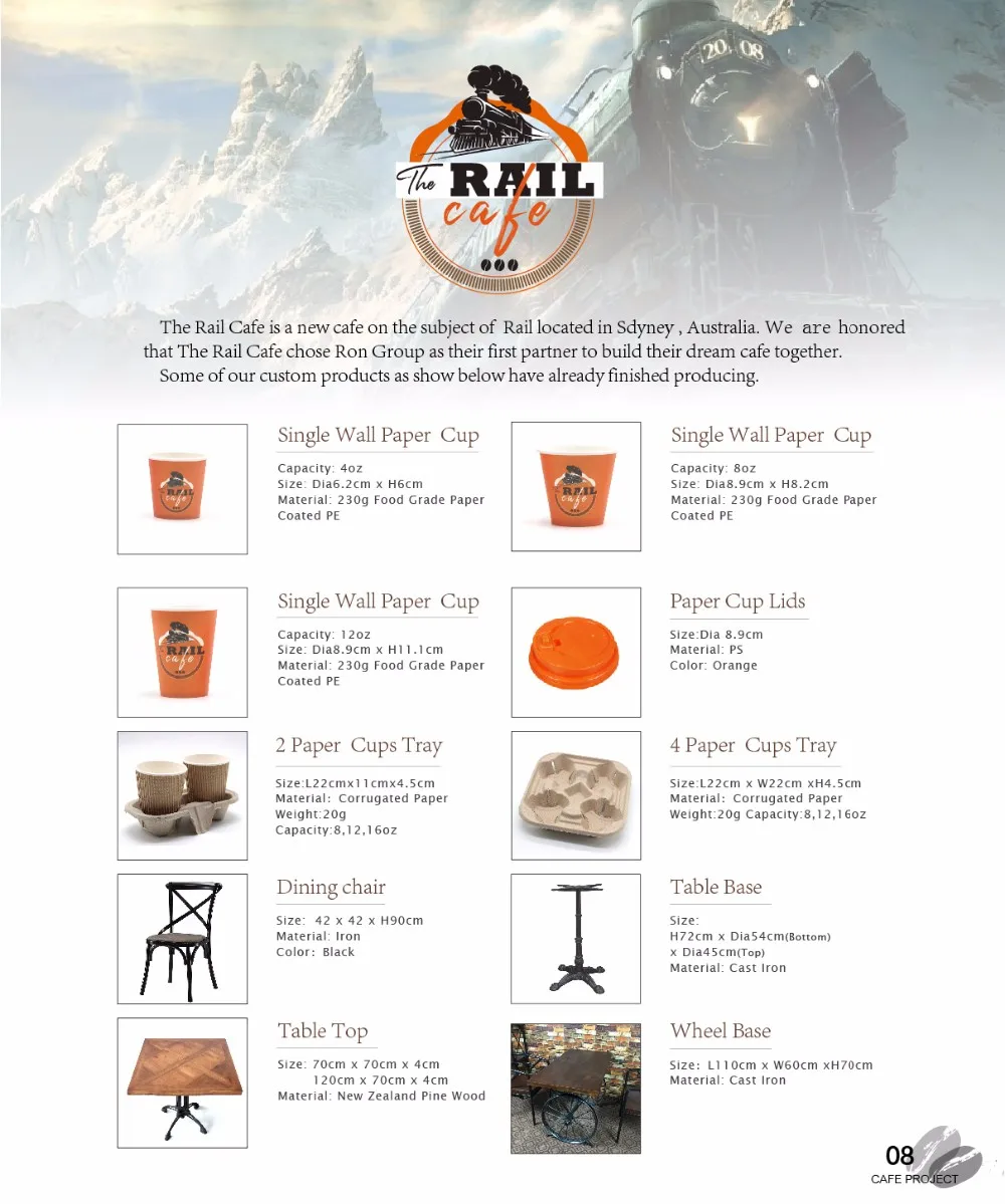 Cafe Coffee Shop Supplies From Ron Group Buy Restaurant Supply