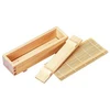 Sushi Cooking Set Rolling Bamboo Mat and Box