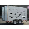 Hot sale trailer vinyl van wraps, fashionable trailer sticker