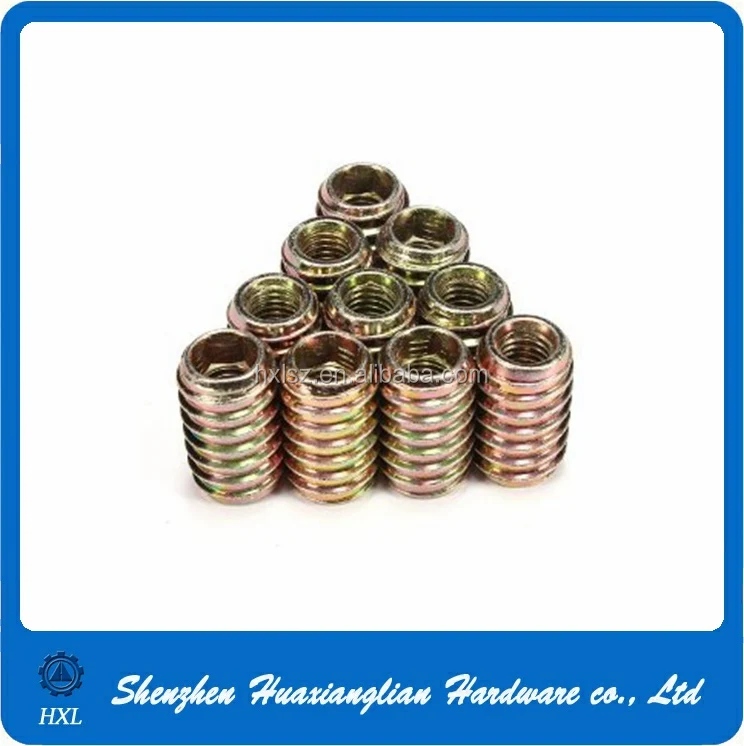 Manufacturer Supply Outside Double Threaded Nut For Furniture Buy