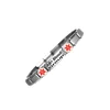 Stainless Steel jewelry modular composible links AB+ Blood Group Medical Alert Awareness Italian Charms Bracelet