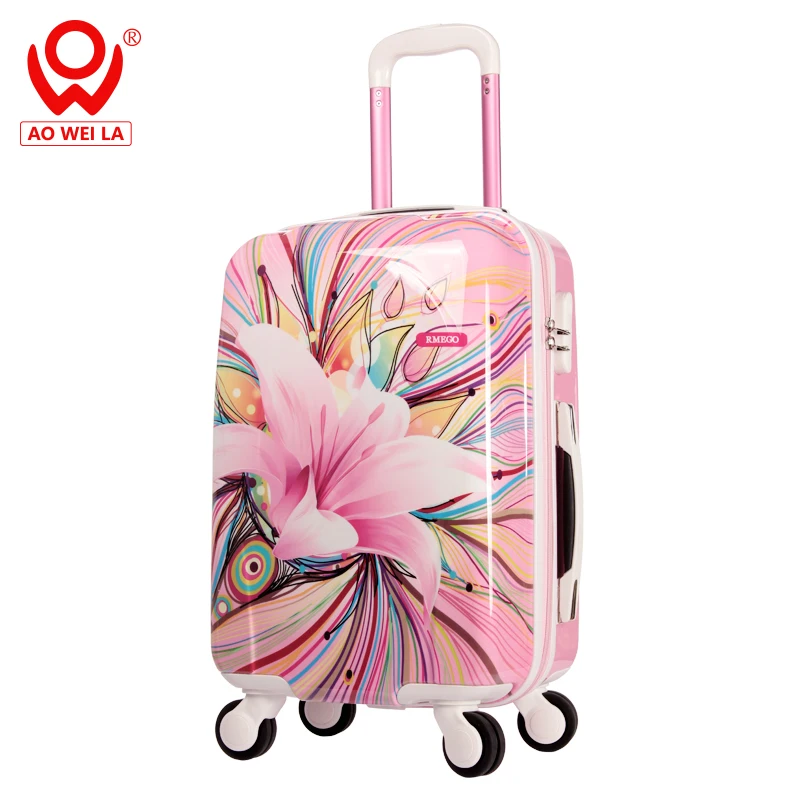 
Girls Hard Trolley Suitcase,Hard Luggage Easy Trip Suitcase 