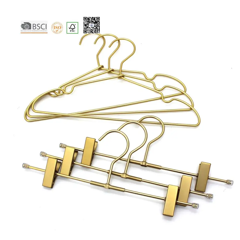 Gold Metal Color Very Light Weight Children Aluminium Baby Clothes