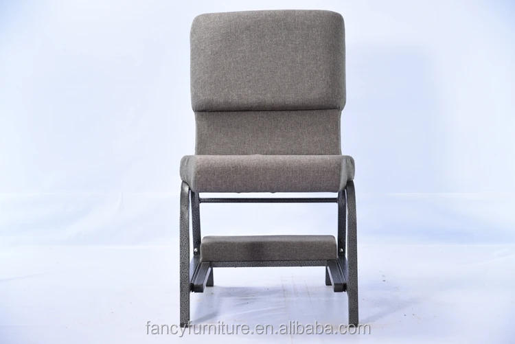 China Factory Heavy Duty Church Chair With Kneeler Pew Chair