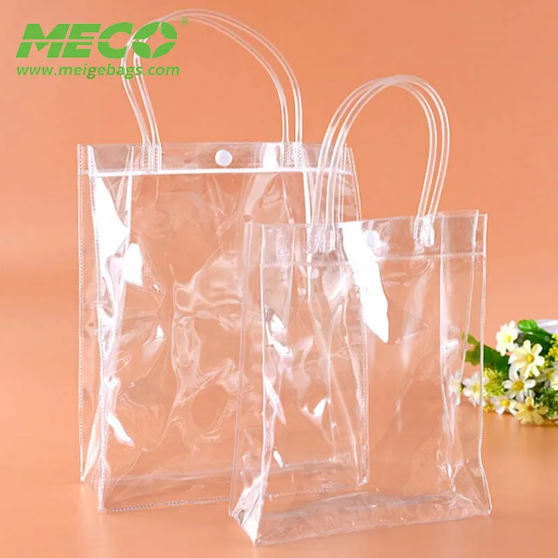 Bolsa De Cosméticos De Pvc Transparente Con Botón A Presión Buy Bolsa