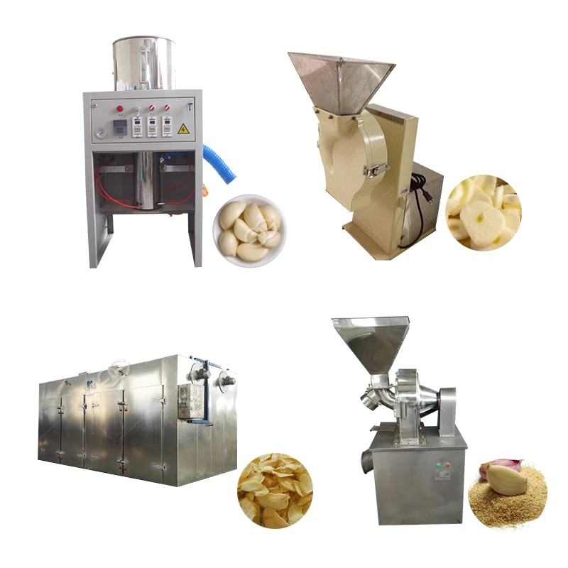 Automatic Garlic Processing Machines Garlic Powder Production Line