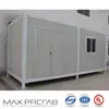 SC0624 Highest Quality Steel Frame Prefabricated House Flat Track Container