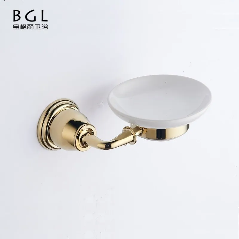 6 Pieces Luxury Design Gold Brass Bathroom Accessories Set Buy