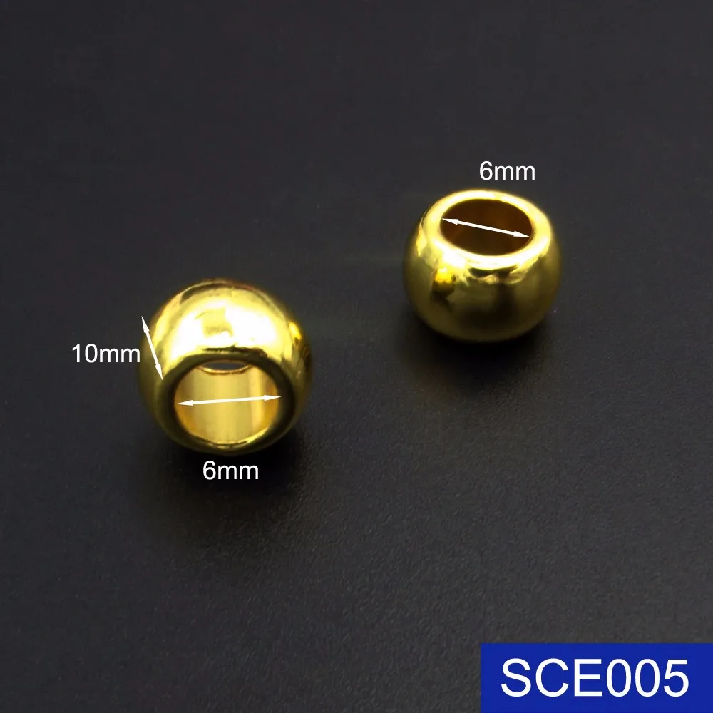 6mm Round Bikini Metal Cord End Swimwear Toggles In Water Proof Buy