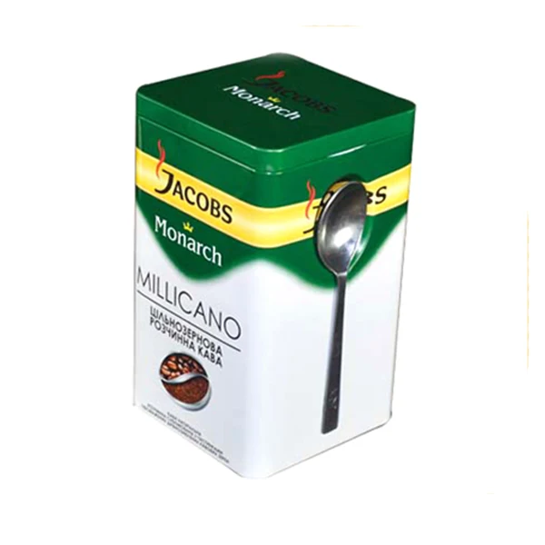Metal Tea Cans High-grade Tinplate Coffee Candy Storage Box Tin Can
