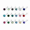 2mm Gem Top Nose Bone plain nose bone
