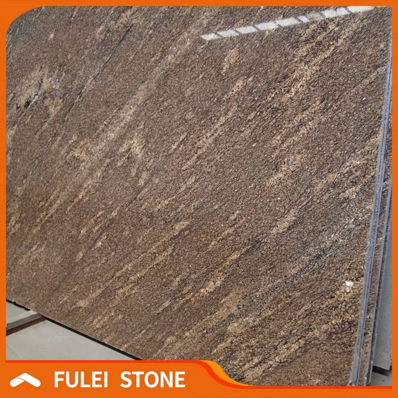 High quality exotic brazil giallo gold california granite for sale