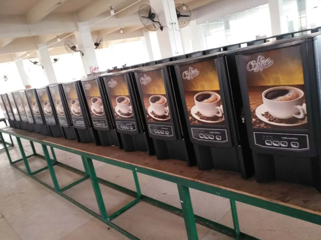 Vending coffee brewing machine with lower pumping function MQ-003L
