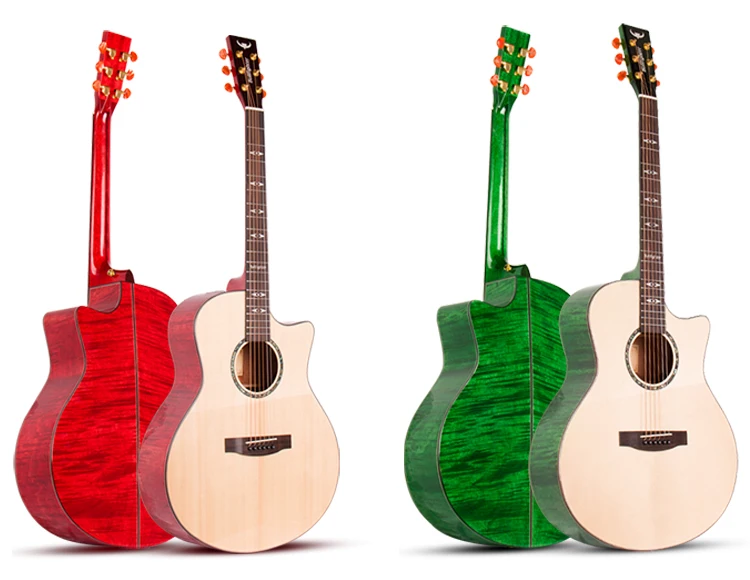 High Quality Bullfighter D-4 41 Inch Wholesale Factory Handmade  Acoustic Guitar