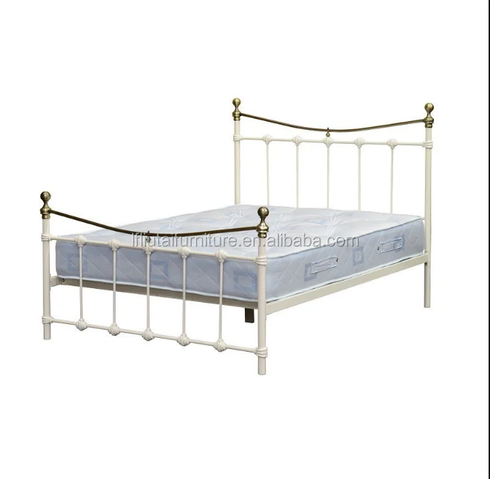 Antique Brass Color Double Bed 4ft6 Metal Black Or Cream Bed Frame Buy Double Bed 4ft6 Metal Bed Black Bed Frame Product On Alibaba Com