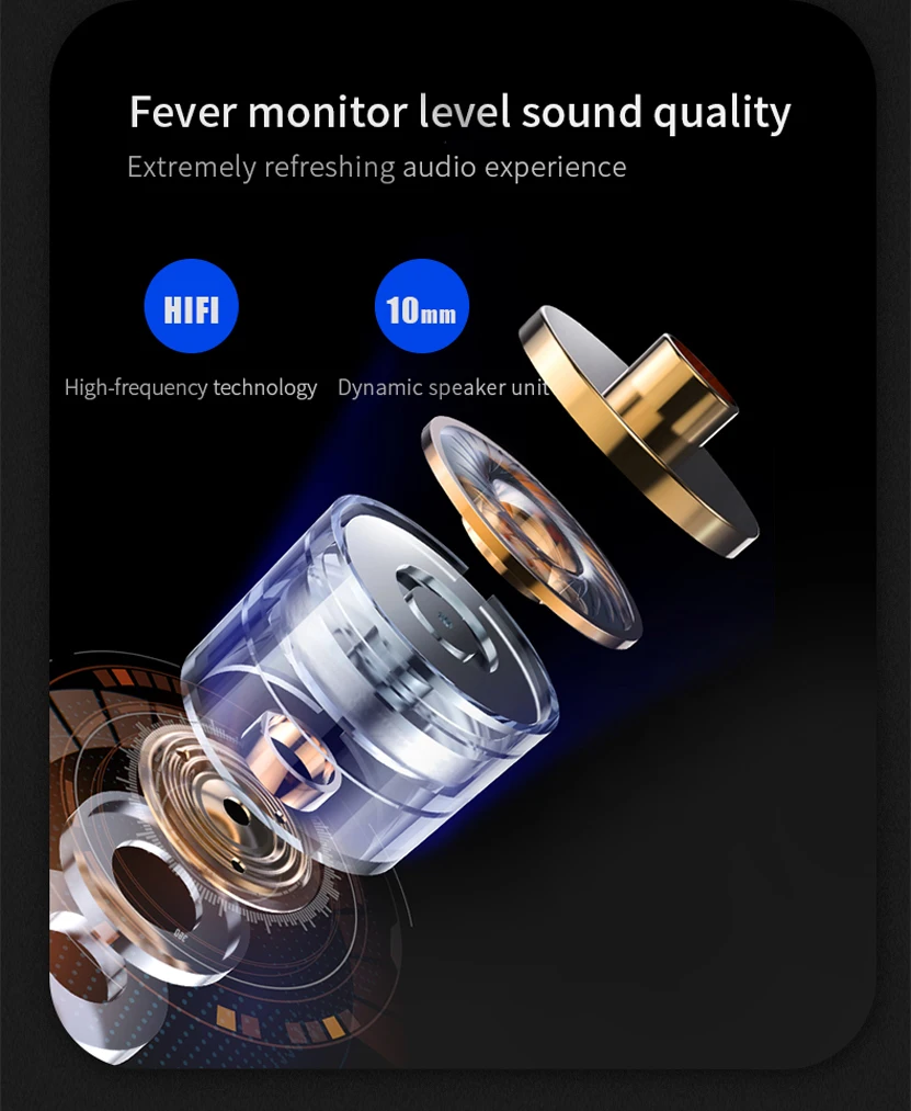 In Ear Earbuds with Microphone